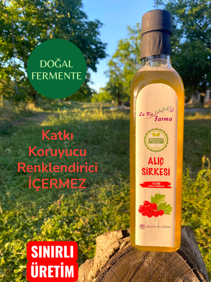 DOĞAL FERMENTE ALIÇ SİRKESİ (500 ML)