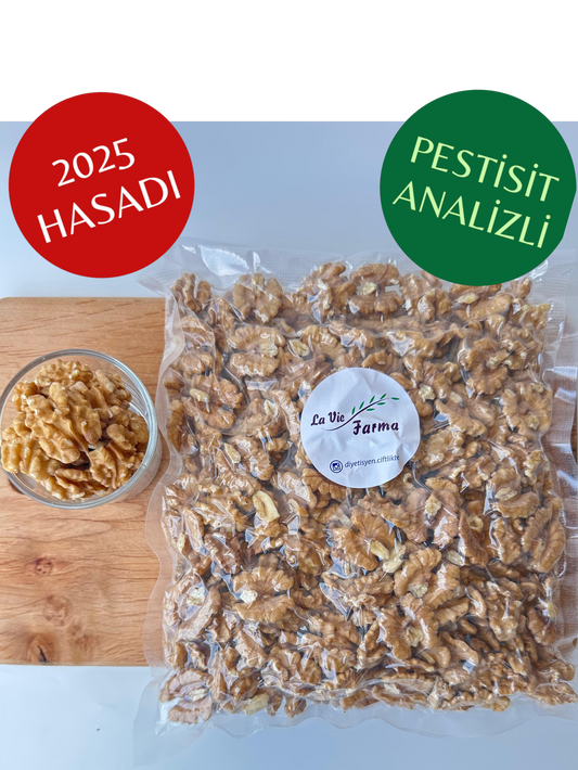 YERLİ ÜRETİM CEVİZ İÇİ (500 G) PESTİSİT ANALİZLİ