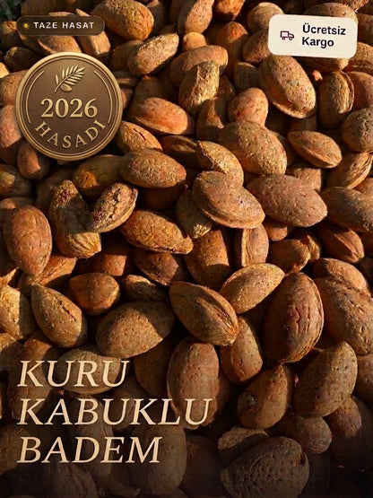 KURU KABUKLU BADEM (MİNİMUM 3 KG )