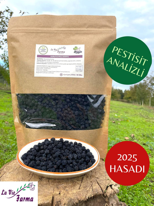 Kurutulmuş Aronya  (Pestisit Analizli, Yeni Hasat)